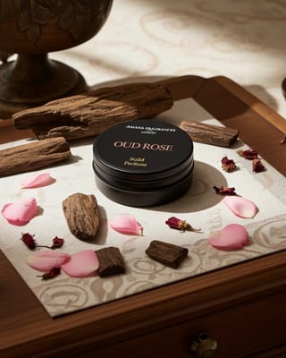Oud Rose Solid Perfume
